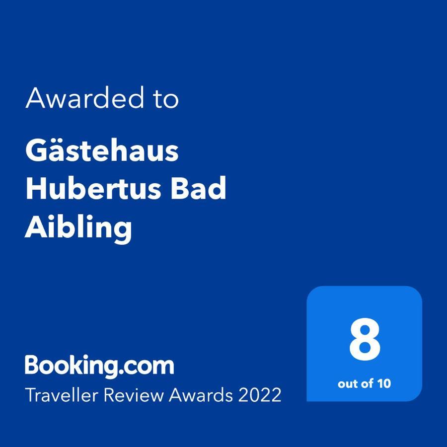 Gaestehaus Hubertus Bad Aibling Zewnętrze zdjęcie